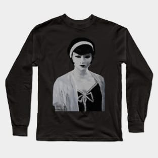 Anna May Wong - Art Deco Long Sleeve T-Shirt